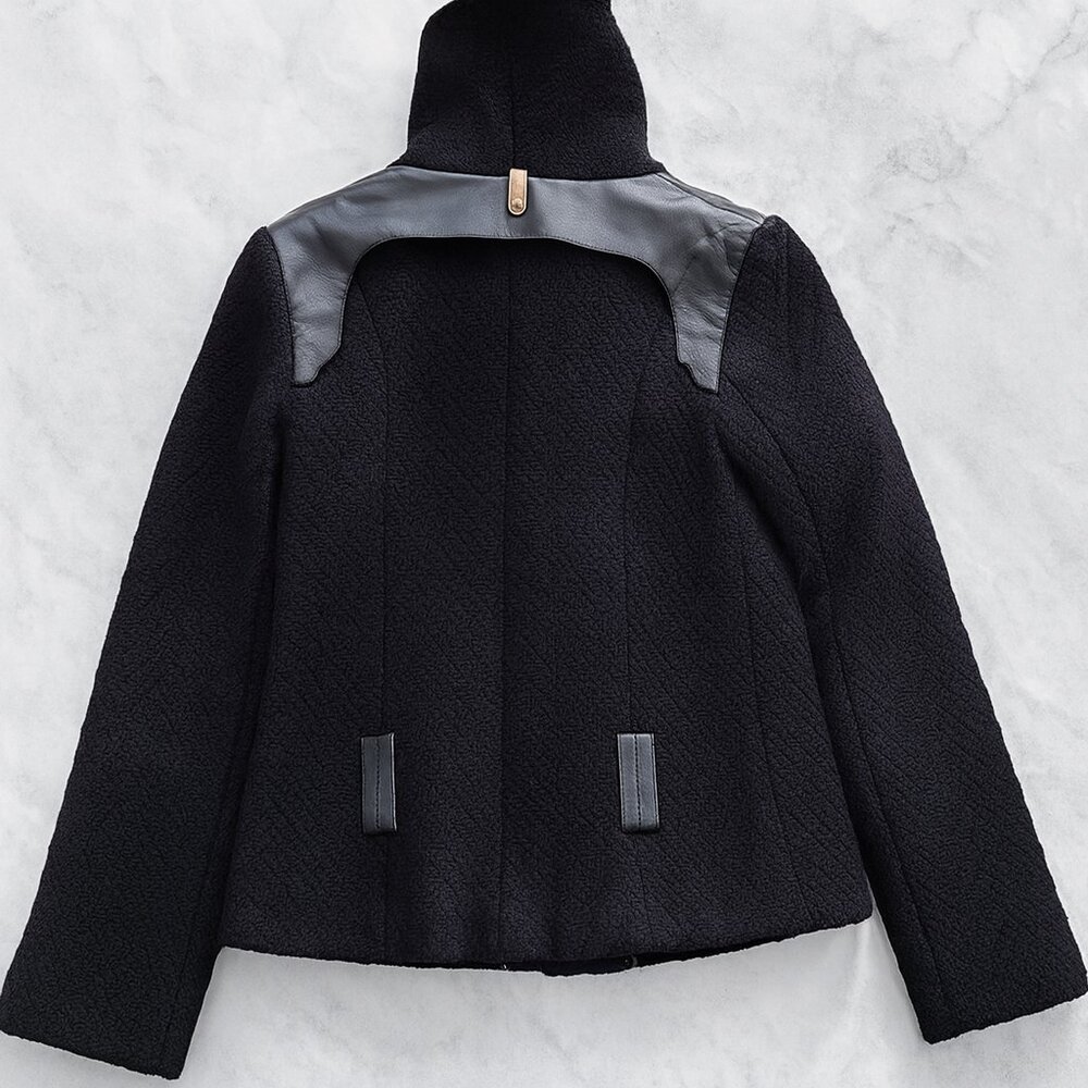 Mackage Azia Wool & Leather Jacket - Picture 6 of 7
